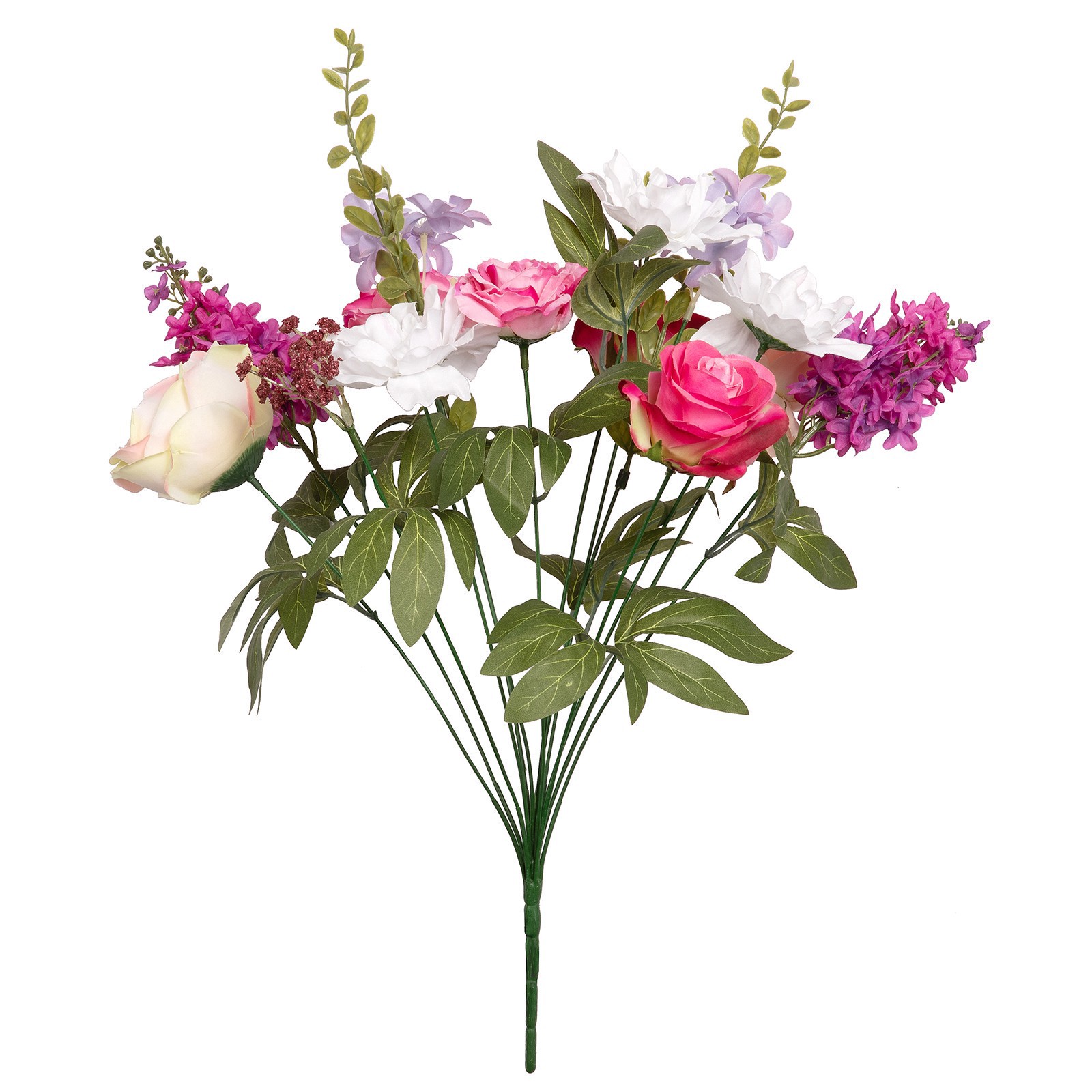 slide 4 of 4, 22" Lilac & Rose Mix Deluxe Bush By Ashland, 7.5 in x 7.5 in x 22 in