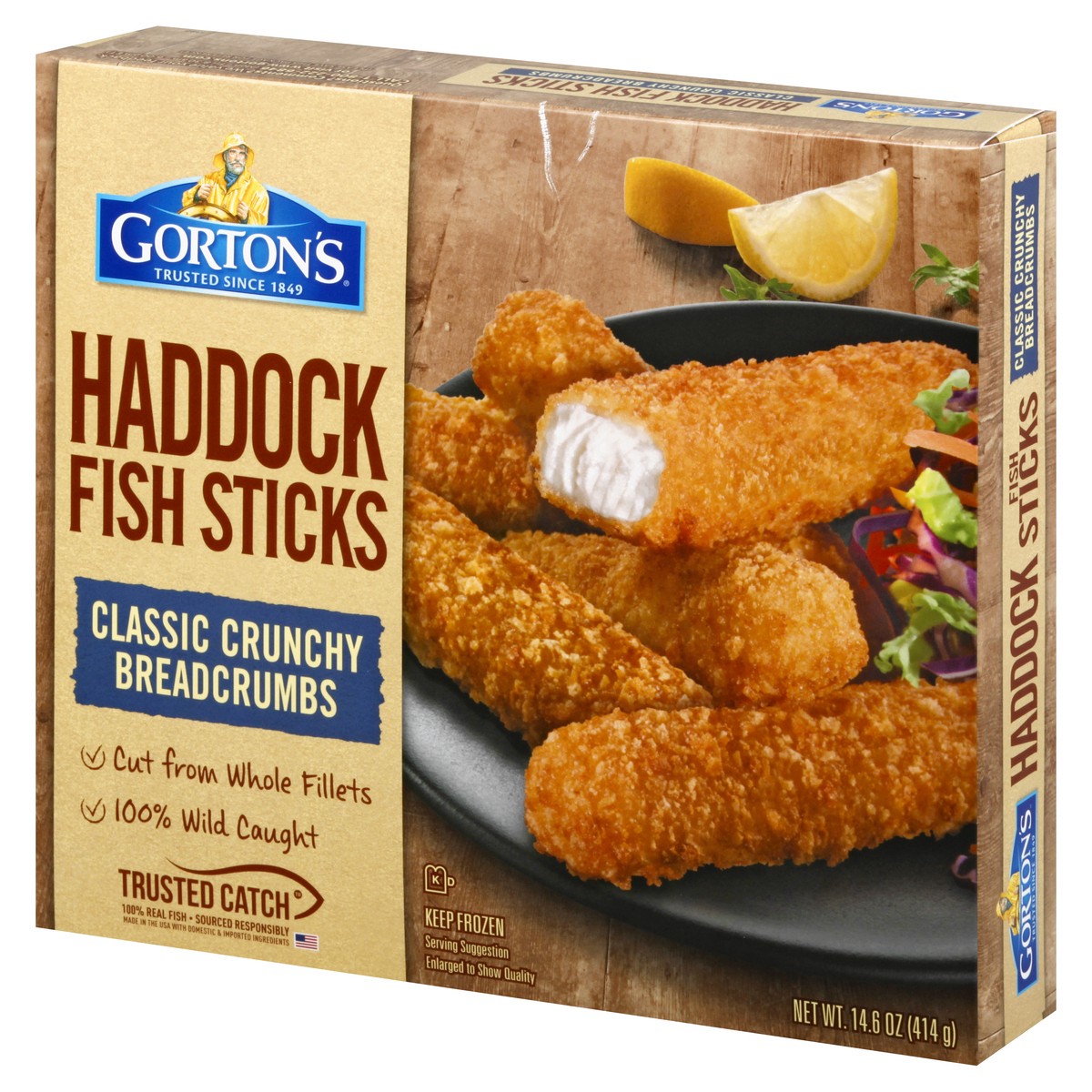 slide 9 of 9, Gorton's Haddock Fish Sticks 14.6 oz, 14.6 oz