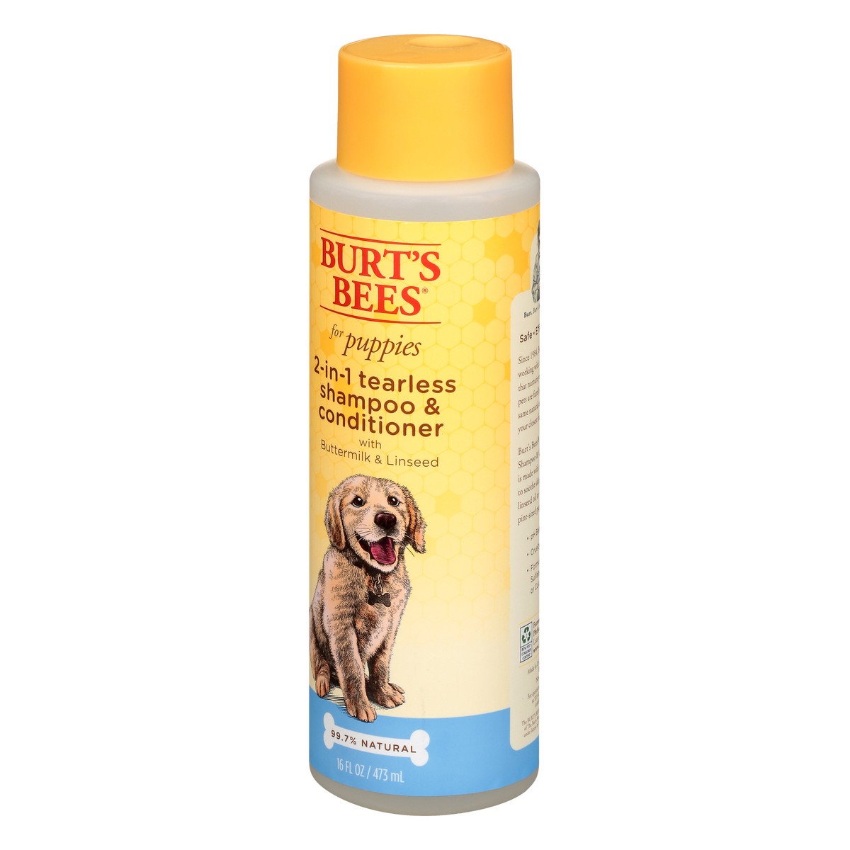 slide 7 of 9, Burt's Bees Tearless 2 in 1 Shampoo & Conditioner for Puppies 16 fl oz, 16 fl oz