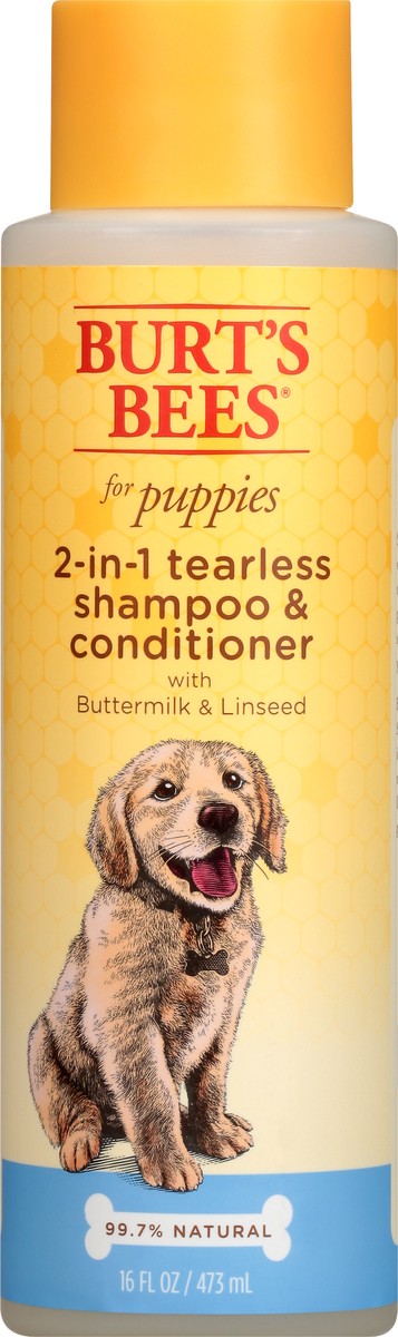 slide 6 of 9, Burt's Bees Tearless 2 in 1 Shampoo & Conditioner for Puppies 16 fl oz, 16 fl oz