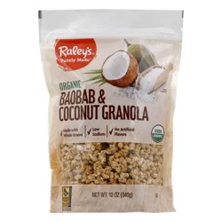 Raley's Organic Baobab and Coconut Granola 12 oz