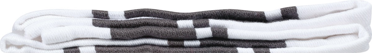 slide 4 of 9, MUkitchen Classic Stripe Towel Stainless, 1 ct