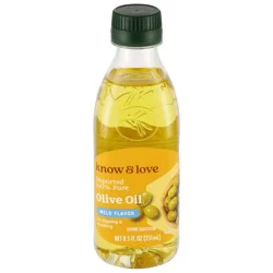 Know & Love Pure Olive Oil 8.5 Ounces