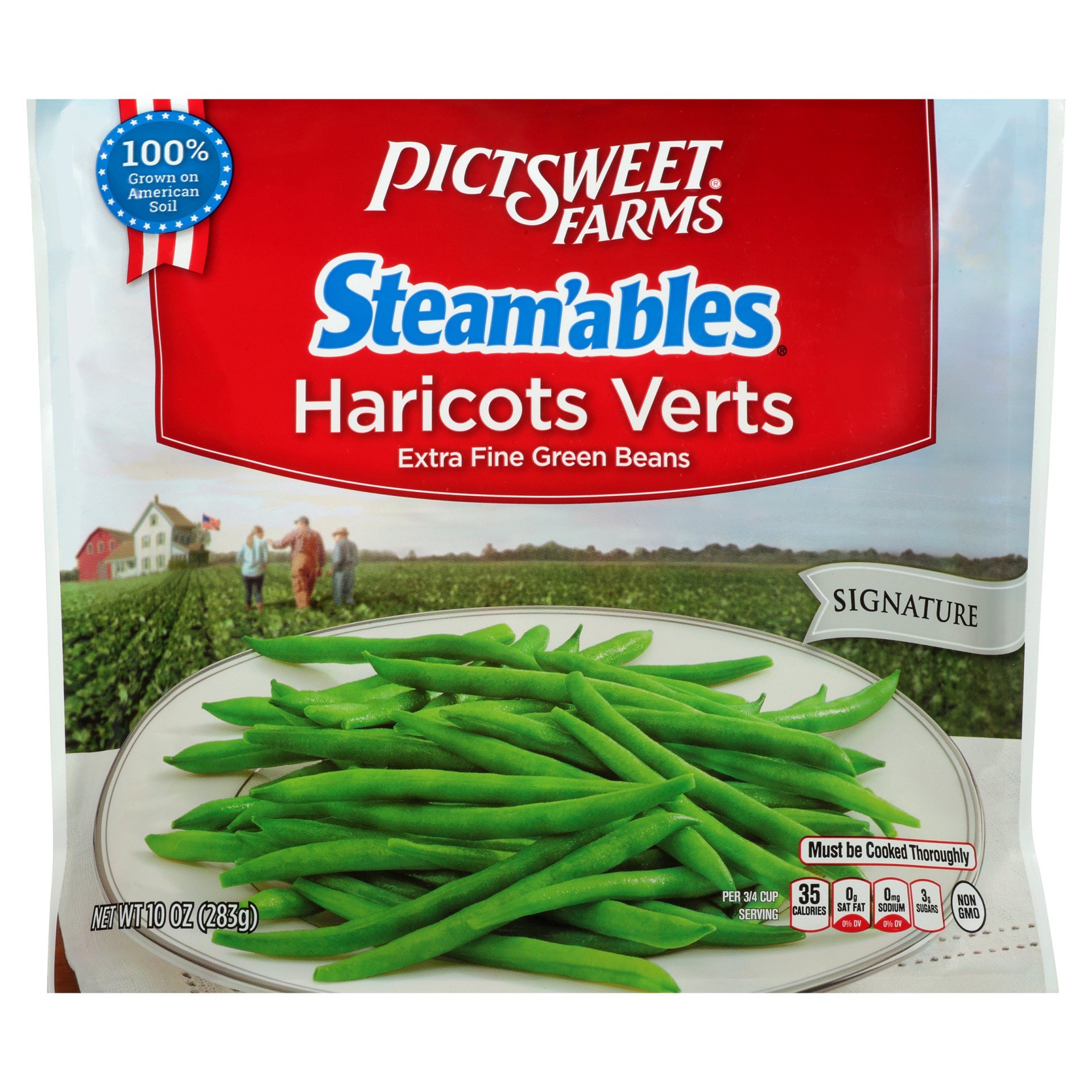 slide 1 of 6, PictSweet Haricots Verts, 10 oz