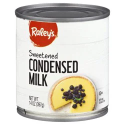 Raley's Sweetened Condensed Milk 14 Oz