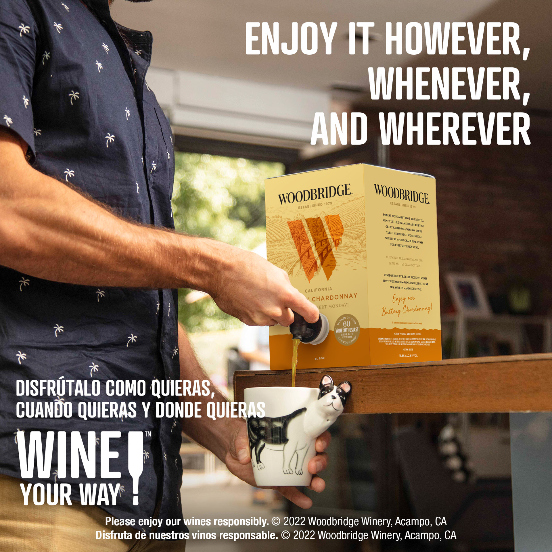 slide 2 of 10, Woodbridge by Robert Mondavi By Robert Mondavi Buttery Chardonnay, 3000 ml