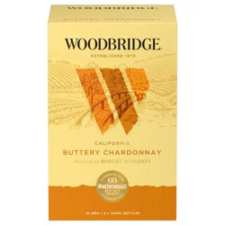 Woodbridge by Robert Mondavi Buttery Chardonnay White Wine, 3L Box
