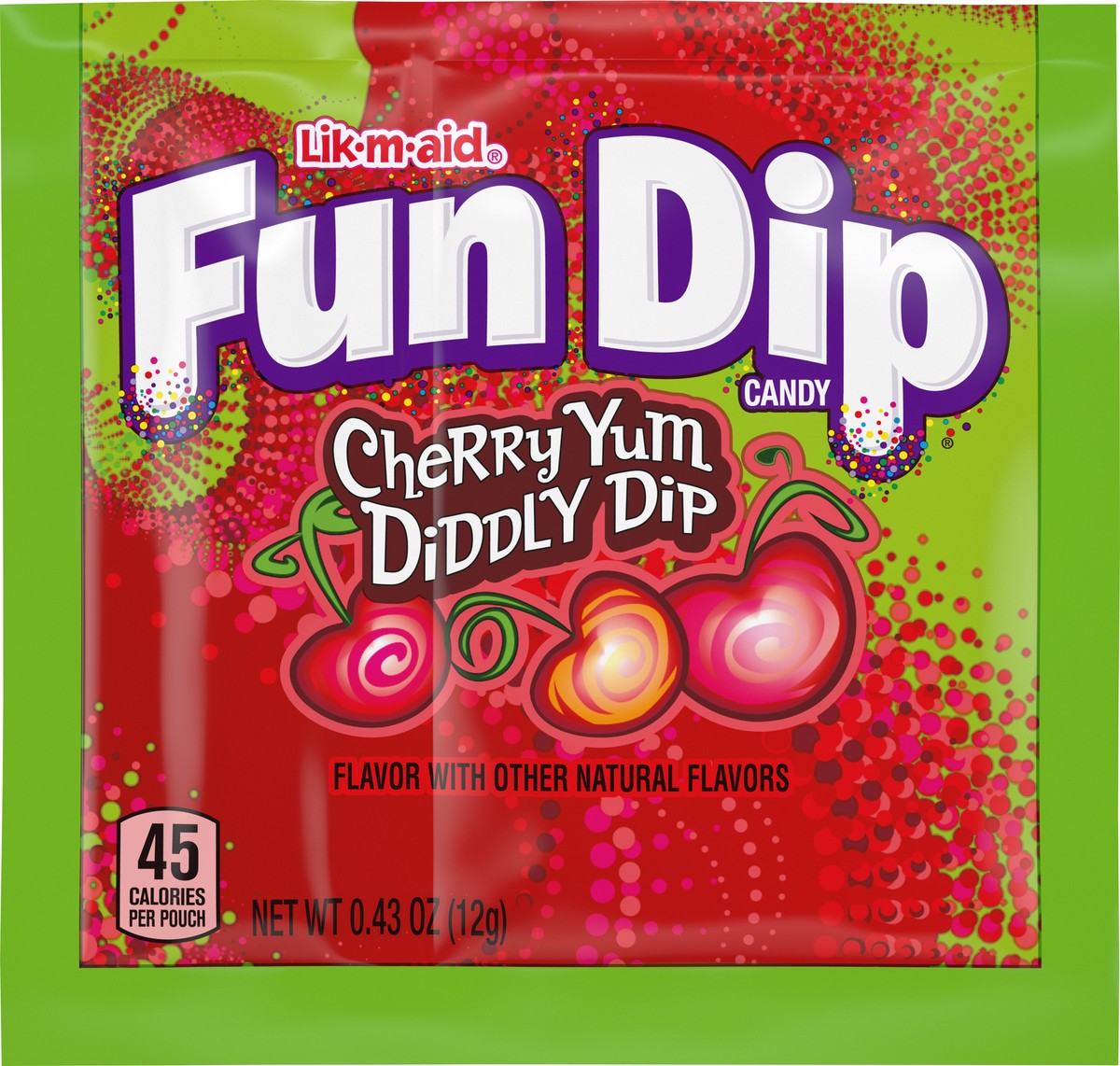 slide 13 of 13, Fun Dip Cherry Yum 71028 157367 0.43 oz, 0.43 oz
