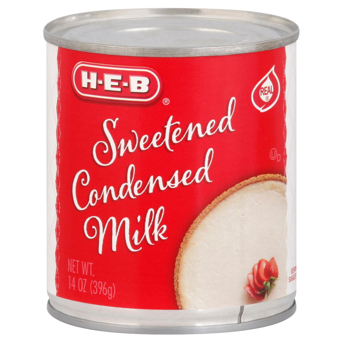slide 1 of 1, H-E-B Sweetened Condensed Milk, 14 oz