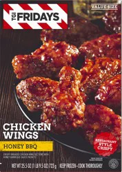 T.G.I. Friday's TGI Fridays Frozen Appetizers Honey BBQ Chicken Wings, 25.5 oz. Box