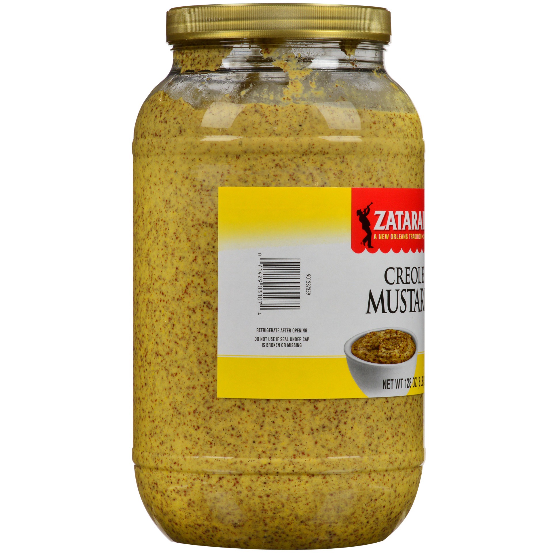 slide 4 of 6, Zatarain's Creole Mustard, 8 lb, 8 lb