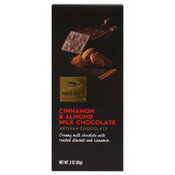 Nob Hill Milk Chocolate Candy Bar 3 oz