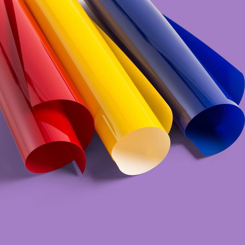 slide 6 of 6, Cricut Strong Bond Everyday Iron-On Sampler Vinyl - Playroom, 12 in x 12 in