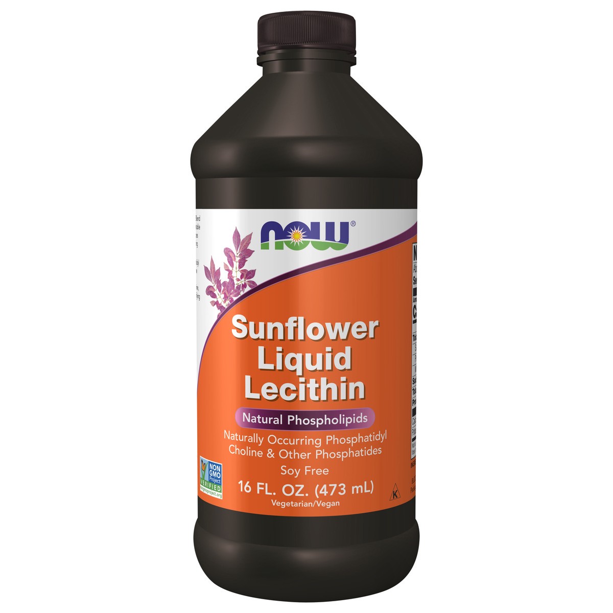 slide 1 of 4, NOW Sunflower Liquid Lecithin - 16 fl. oz., 16 fl oz