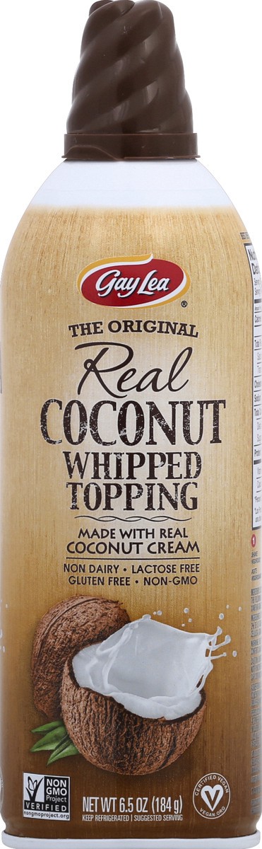 slide 2 of 2, Gay Lea Real Coconut Whipped Topping, 6.5 oz