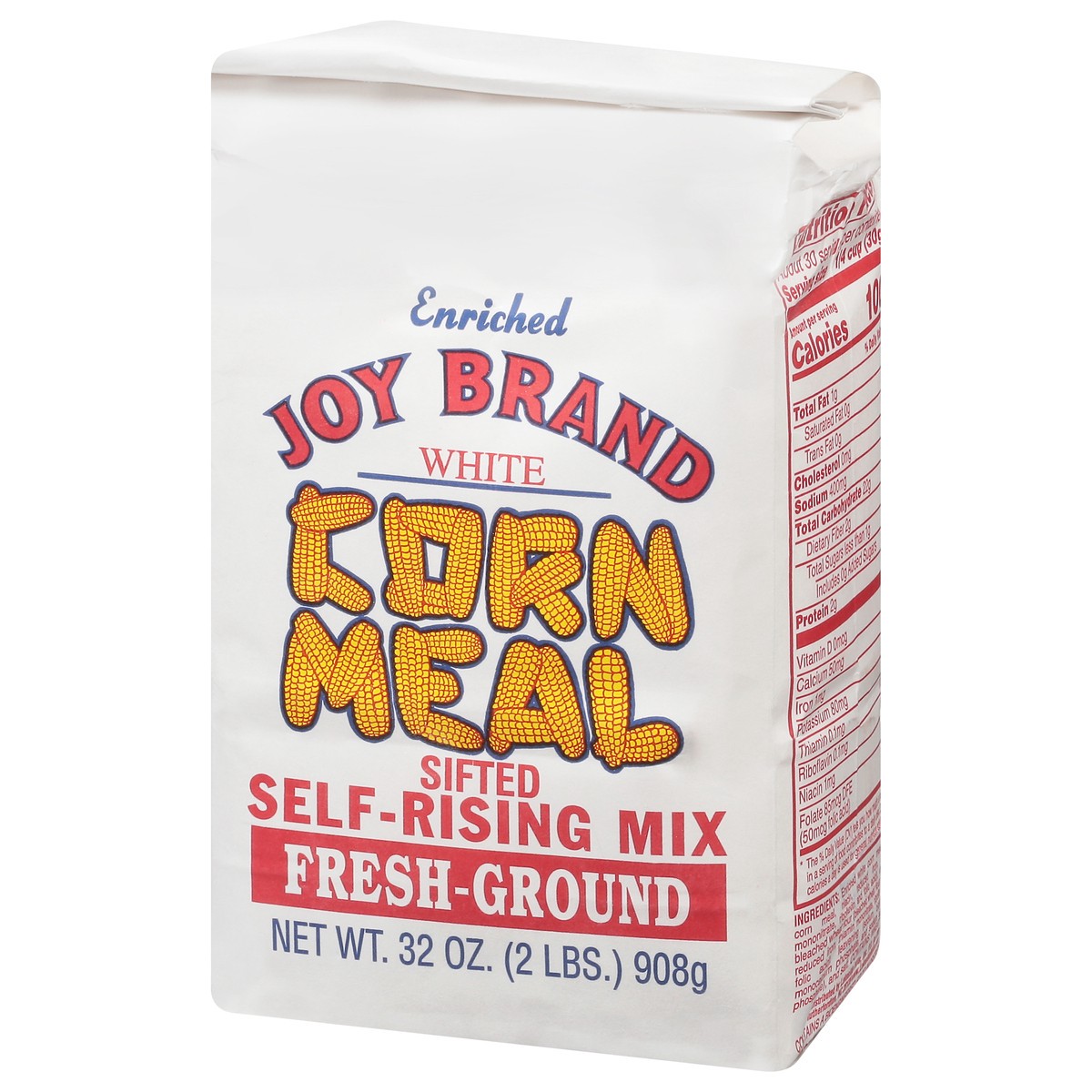 slide 2 of 9, Joy Brand Self-Rising Mix Sifted White Corm Meal 32 oz, 32 oz