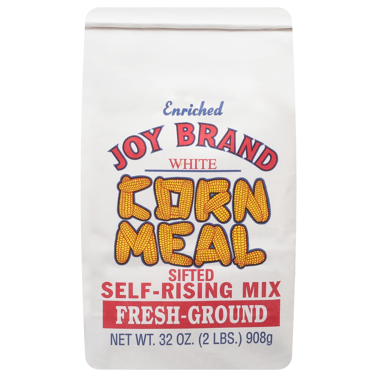 slide 1 of 9, Joy Brand Self-Rising Mix Sifted White Corm Meal 32 oz, 32 oz