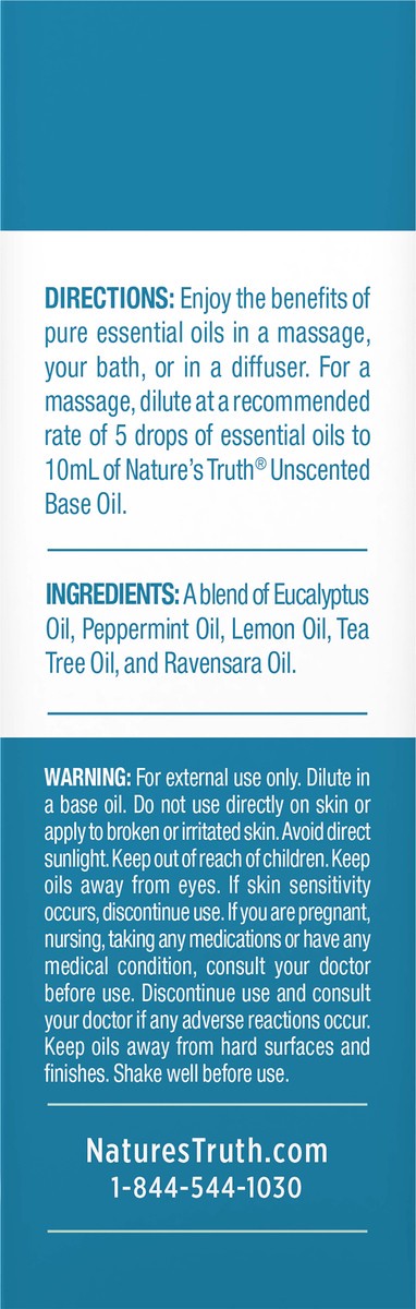 slide 5 of 7, Nature's Truth Purifying Breathe Easy Pure Essential Oil 0.51 fl oz, 0.51 fl oz