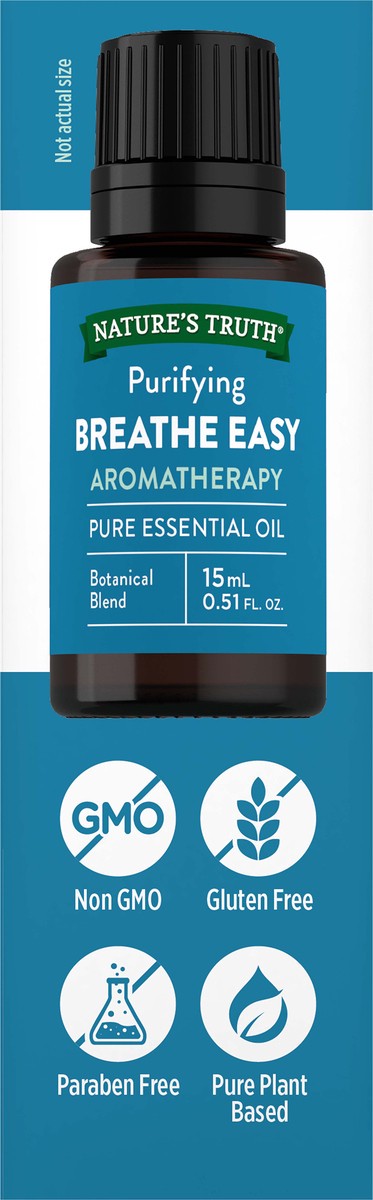 slide 6 of 7, Nature's Truth Purifying Breathe Easy Pure Essential Oil 0.51 fl oz, 0.51 fl oz