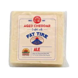 Vermont Farmstead Fat Tire Alehouse Aged Cheddar