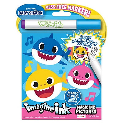 slide 1 of 1, Bendon Baby Shark Imagine Ink, 1 ct