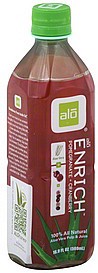 slide 1 of 9, ALO Enrich ALOe Vera Juice Drink Pomegranate + Cranberry, 16.9 fl oz