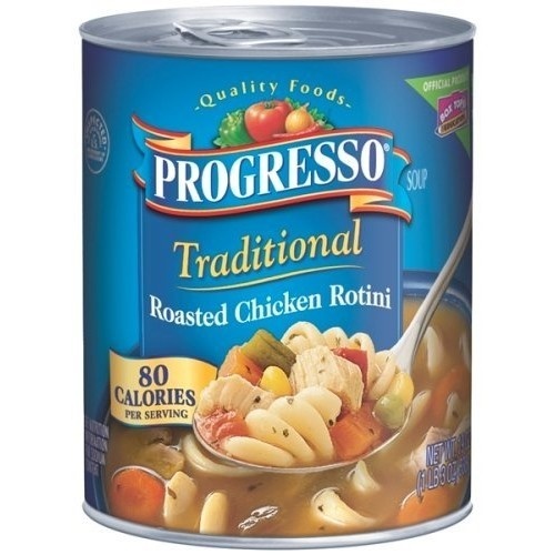 slide 1 of 1, Progresso Soup, Roasted Chicken Rotini, 19 oz