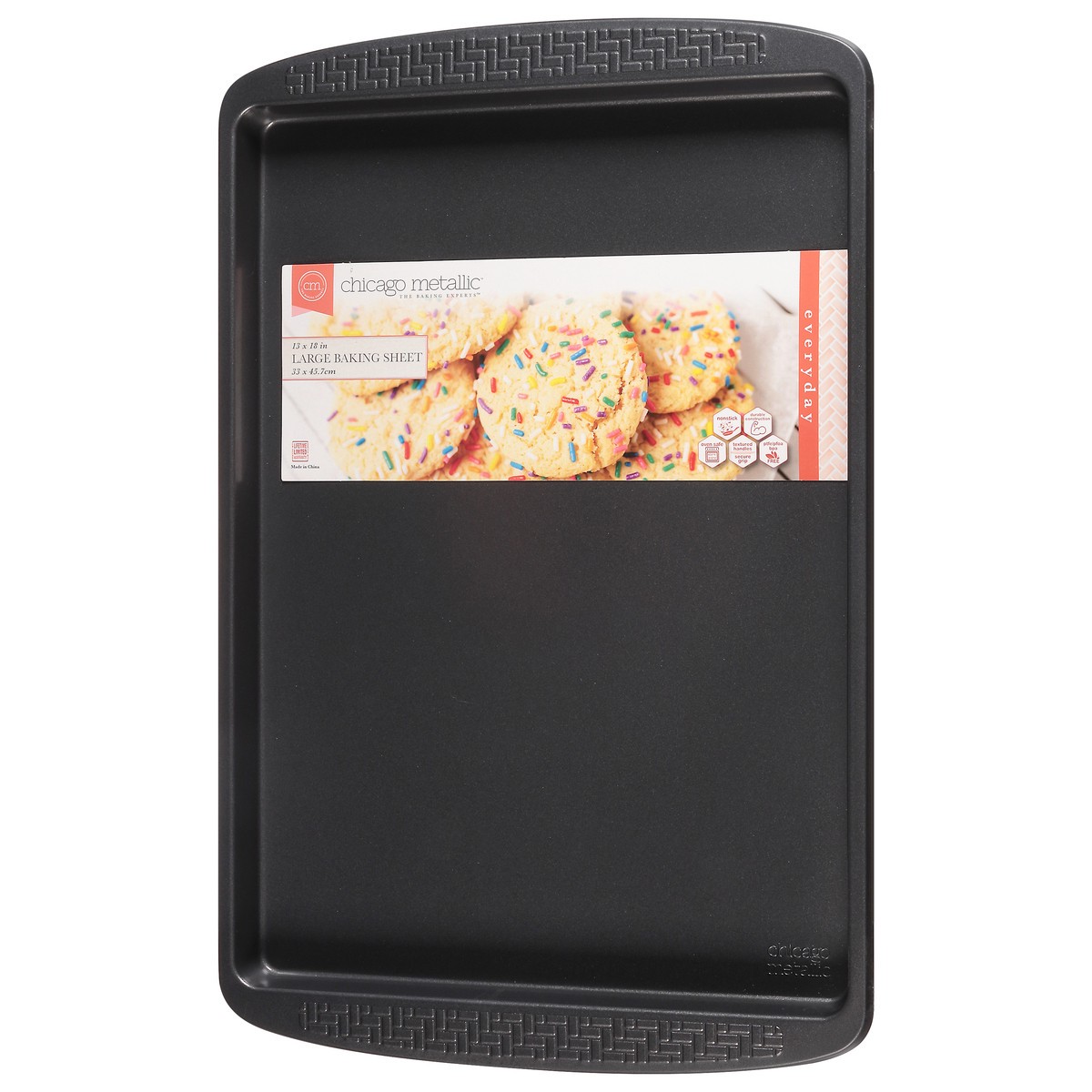 slide 5 of 9, Chicago Metallic Chicago Metal Nonstick Baking Sheet Large, 1 ct