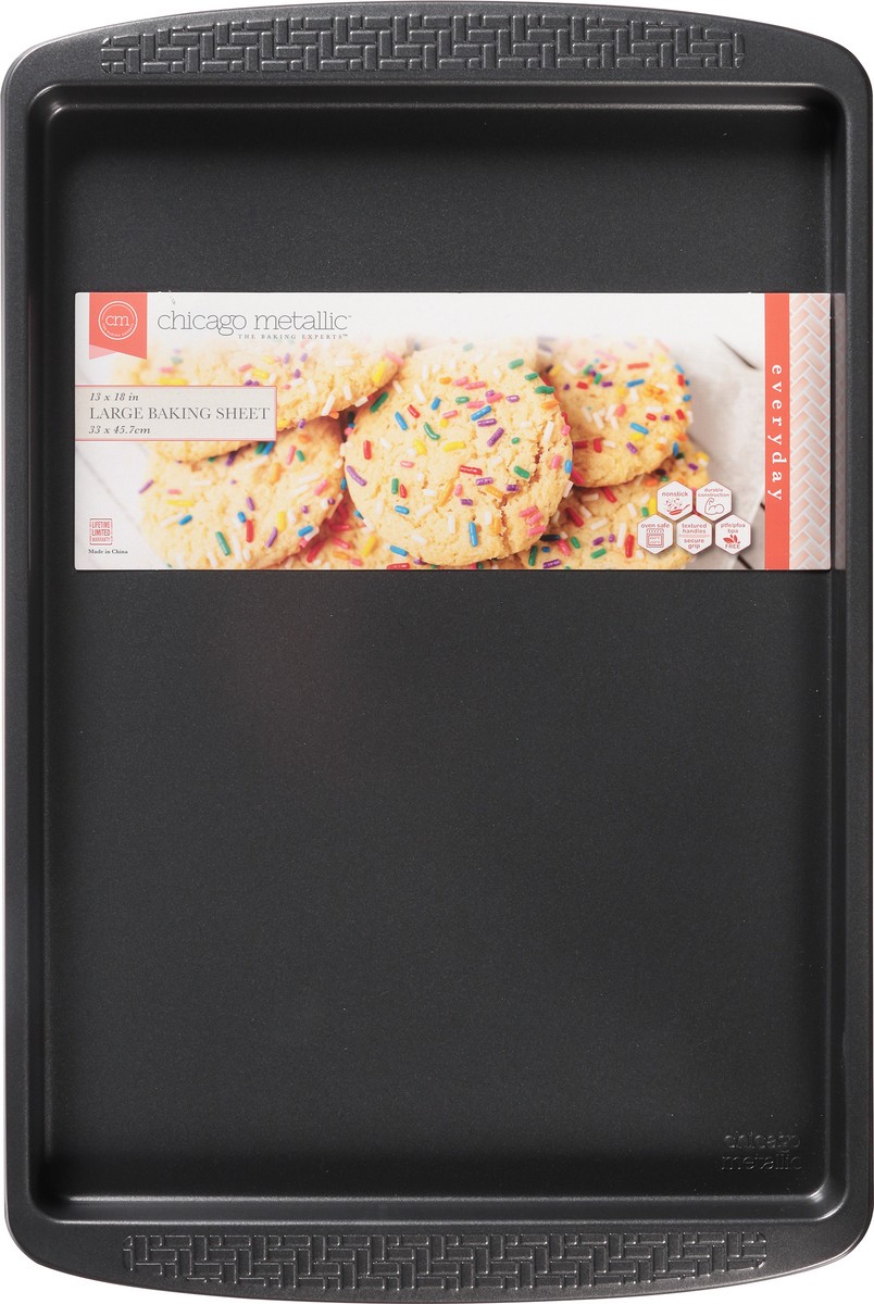 slide 7 of 9, Chicago Metallic Chicago Metal Nonstick Baking Sheet Large, 1 ct