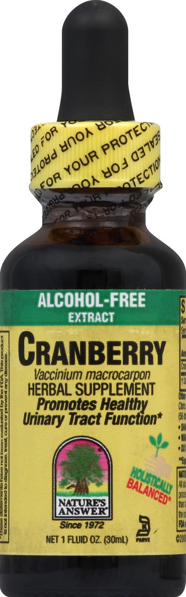 slide 2 of 2, Nature's Answer 10000 mg Healthy Urinary Tract Support Cranberry Extract 1 fl oz, 1 fl oz