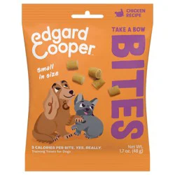 Edgard & Cooper Small Bites All Life Stages Dog Treats - Grain Free, Chicken