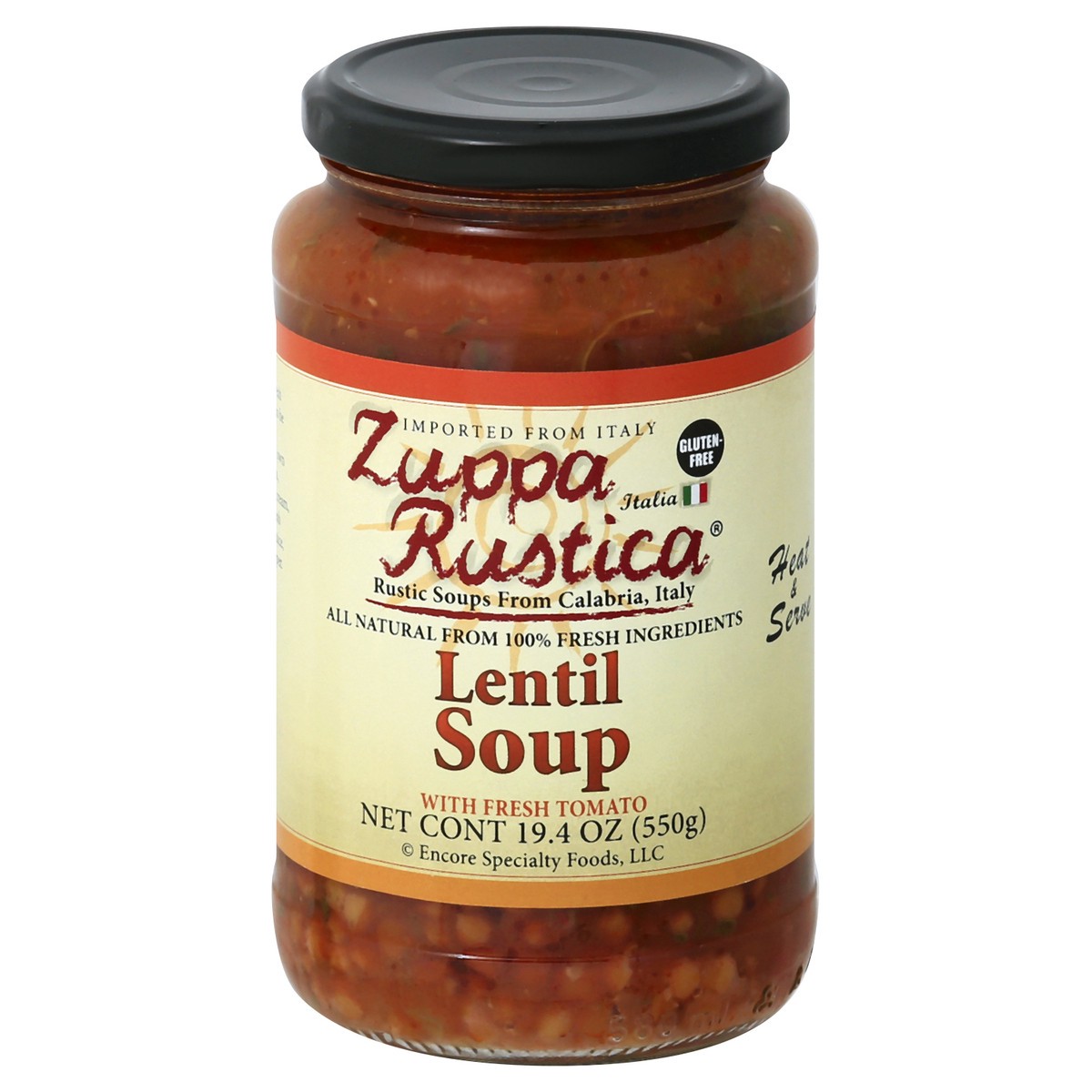 slide 5 of 8, Zuppa Rustica Lentil Soup 19.4 oz, 19.4 oz