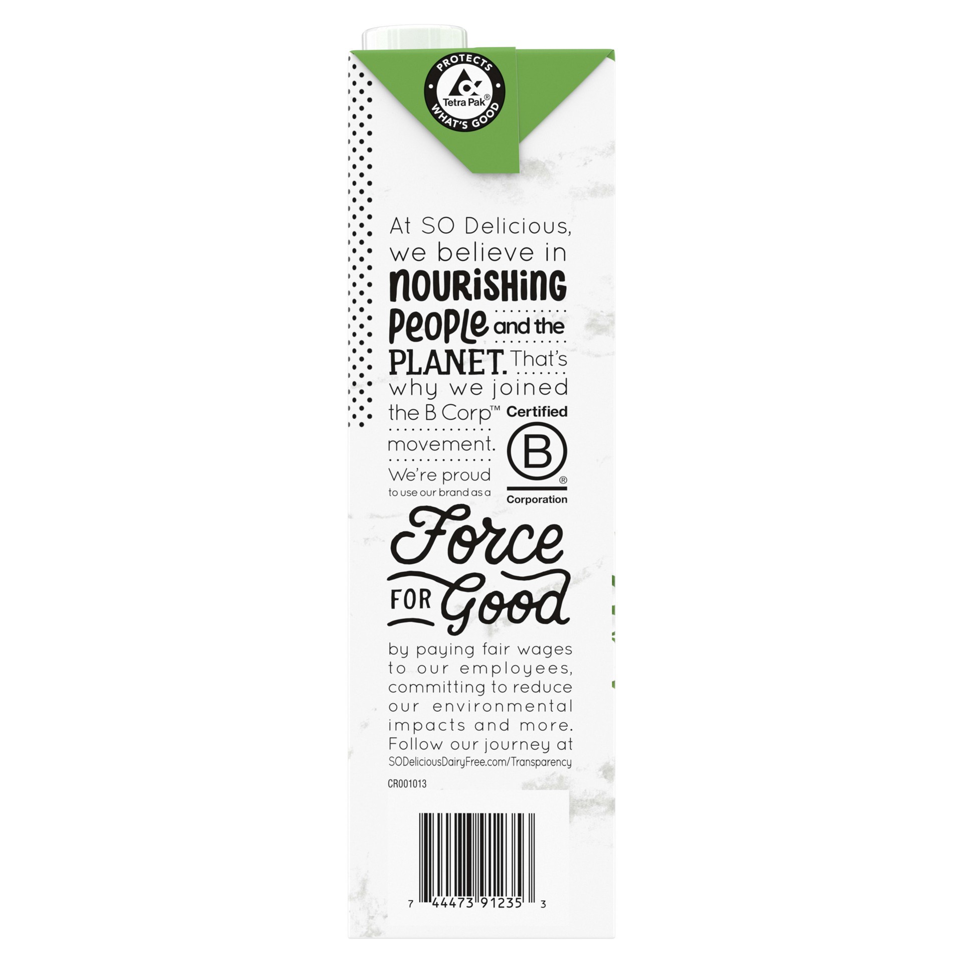 slide 5 of 5, So Delicious Dairy Free Shelf-Stable Coconut Milk, Unsweetened, Vegan, Non-GMO Project Verified, 1 Quart, 32 fl oz