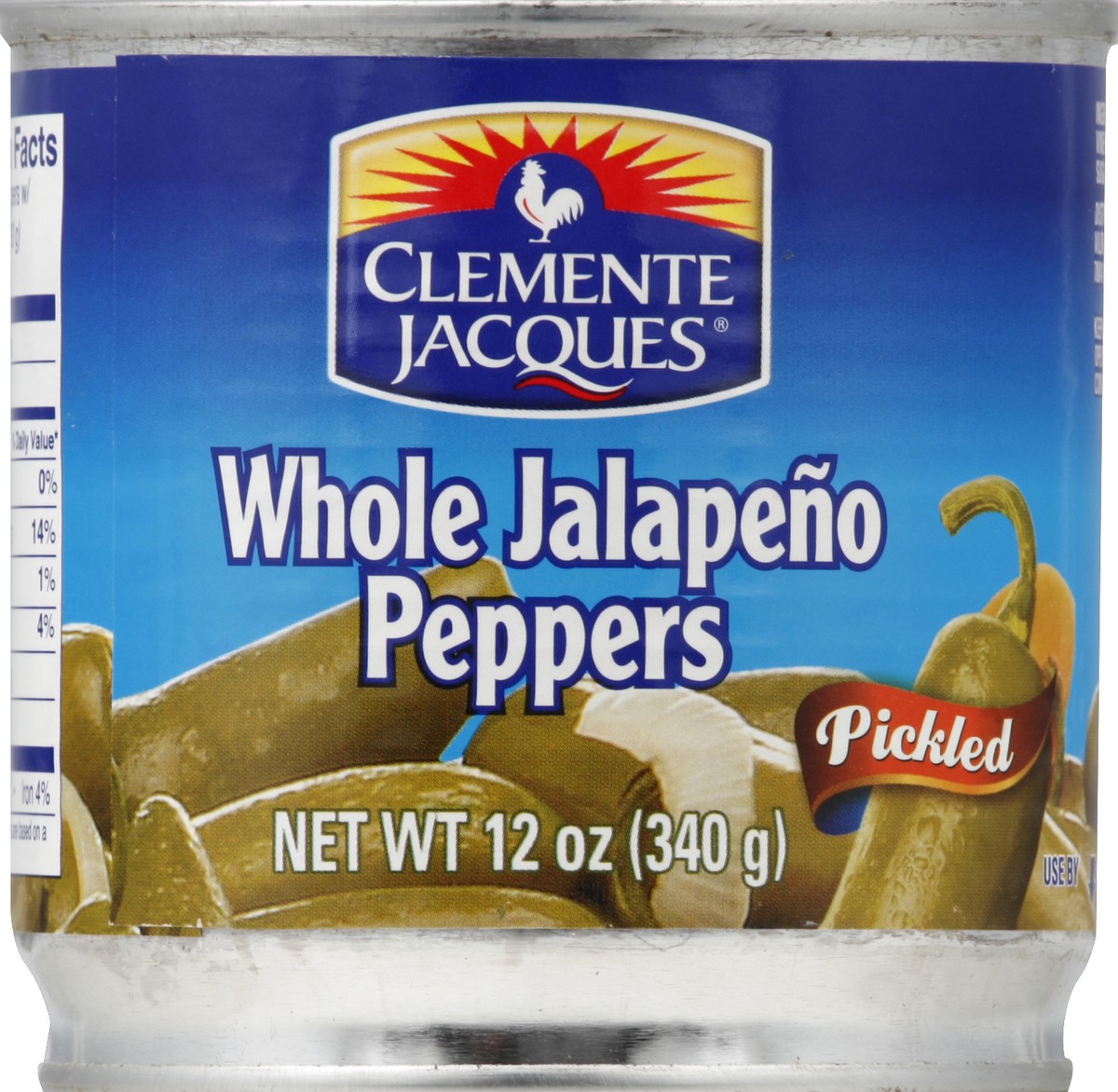 slide 2 of 2, Clemente Jacques Jalapeno Peppers 12 oz, 12 oz