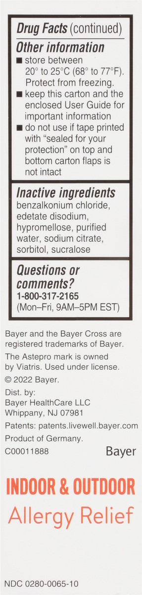 slide 9 of 9, Astepro Nasal Spray, 0.14 fl oz