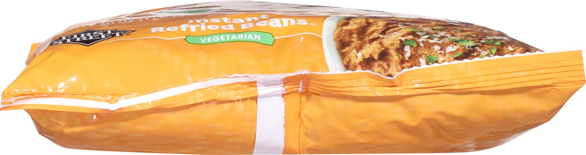 slide 3 of 15, First Street Instant Refried Beans, 30 oz