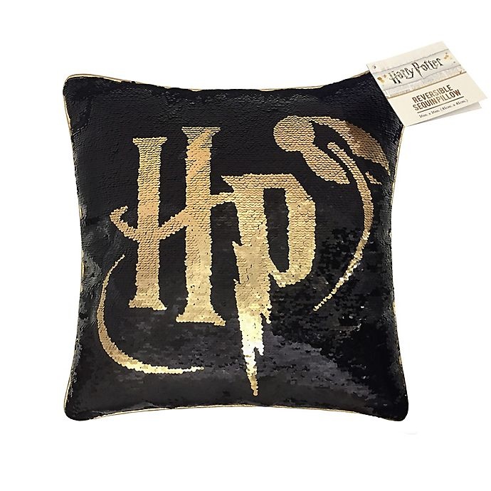 slide 2 of 2, Harry Potter Sequin Spectacles Throw Pillow, 1 ct