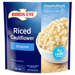 Birds Eye Steamfresh Riced Cauliflower With Savory Herb