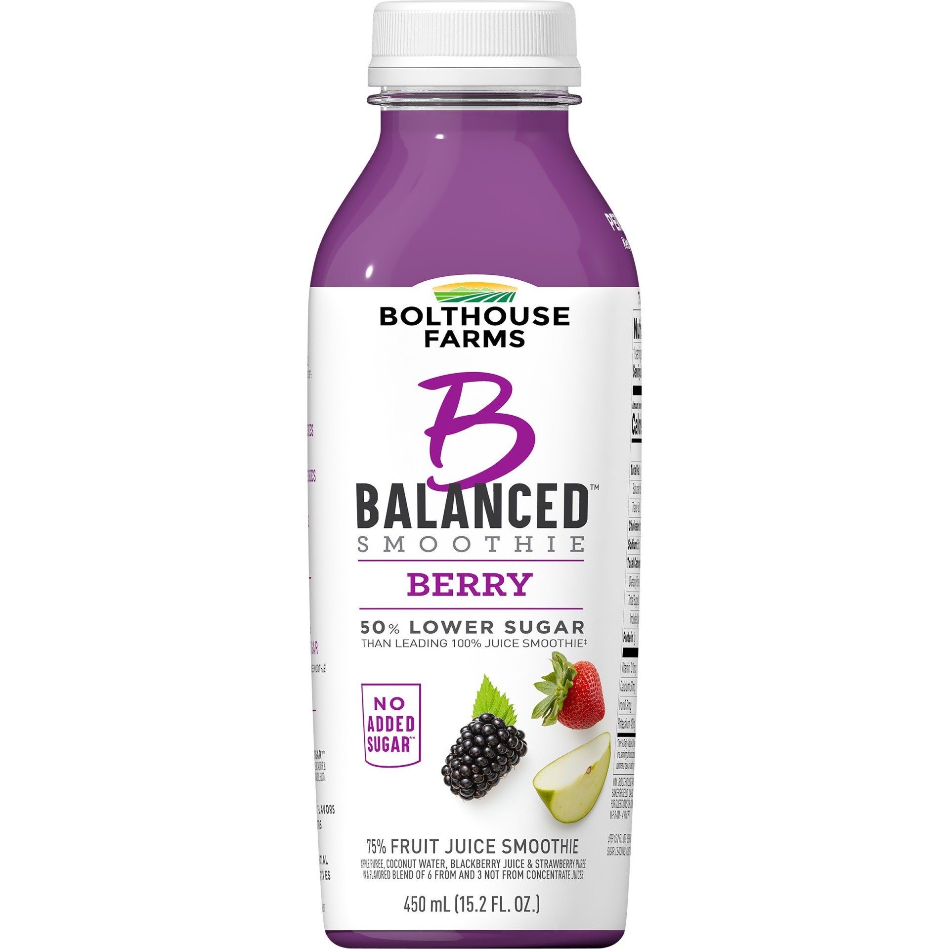 slide 1 of 7, Bolthouse Farms B Balanced Berry Smoothie - 15.2 oz, 15.2 oz