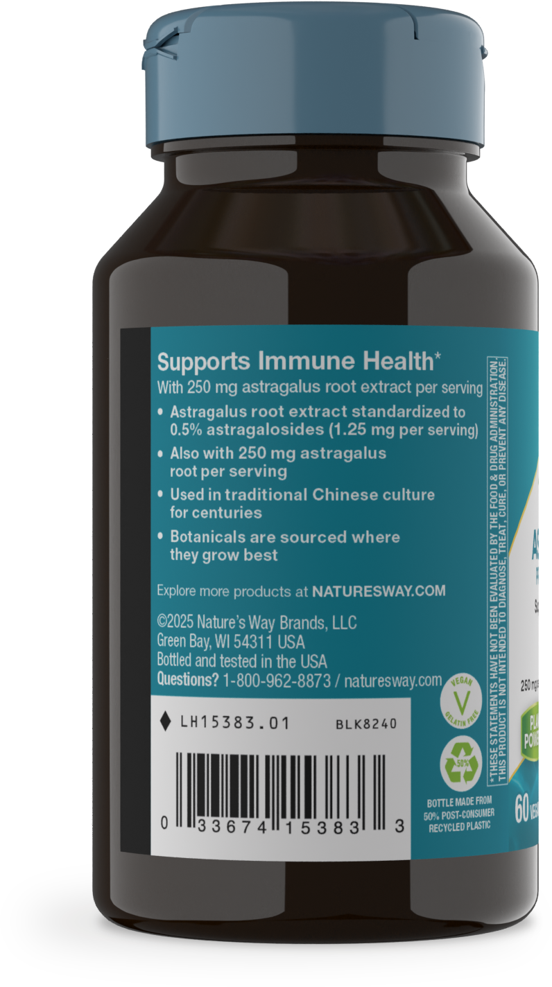 slide 4 of 4, Nature's Way Astragalus, 60 ct