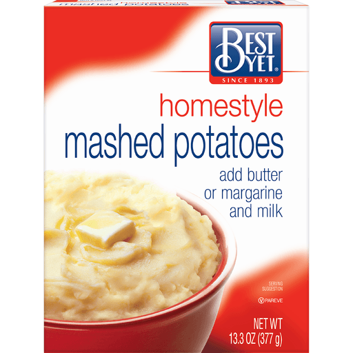 slide 2 of 2, Best Yet Homestyle Mashed Potatoes, 13.3 oz