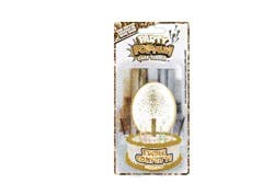 Best Party Ever Party Popper Edible Confetti Cake Topper - Silver/Gold