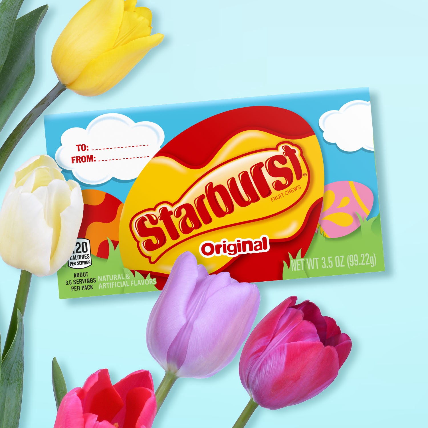 slide 6 of 8, STARBURST Easter Original Fruit Chews Chewy Candy Theater Box, 3.5 oz, 3.5 oz