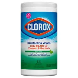 Clorox Disinfecting Bleach Free Fresh Scent Cleaning Wipes
