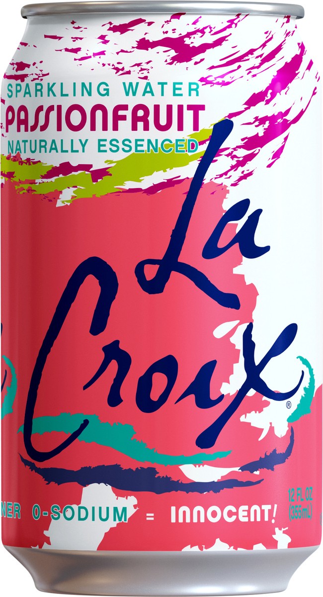 slide 1 of 11, La Croix Passion Fruit Sparklng Water Sngle Can - 12 fl oz, 12 fl oz