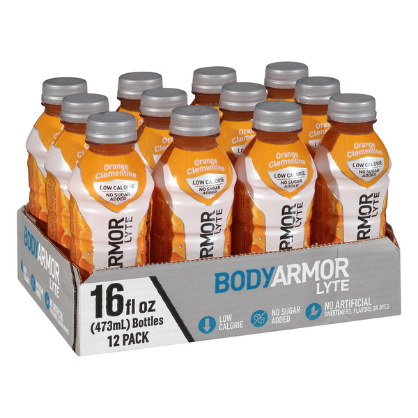 slide 1 of 1, BODYARMOR Body Armor Orange Clementine, 12/16 oz