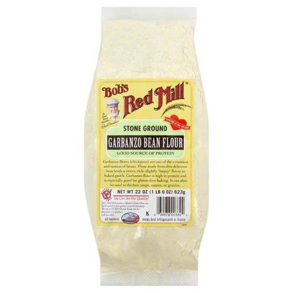 slide 1 of 1, Bob's Red Mill Garbanzo Bean Flour, Stone Ground, 22 oz