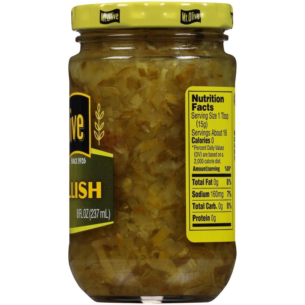 slide 2 of 4, Mt. Olive Dill Relish 8 fl oz, 8 fl oz