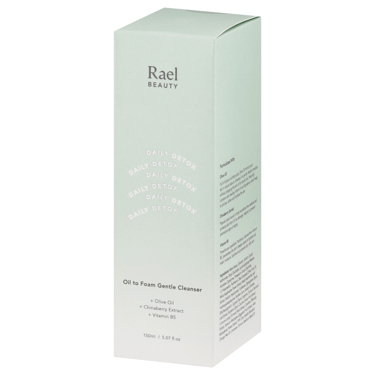 slide 4 of 12, Rael Beauty Daily Detox Gentle Cleanser 150 ml, 150 ml