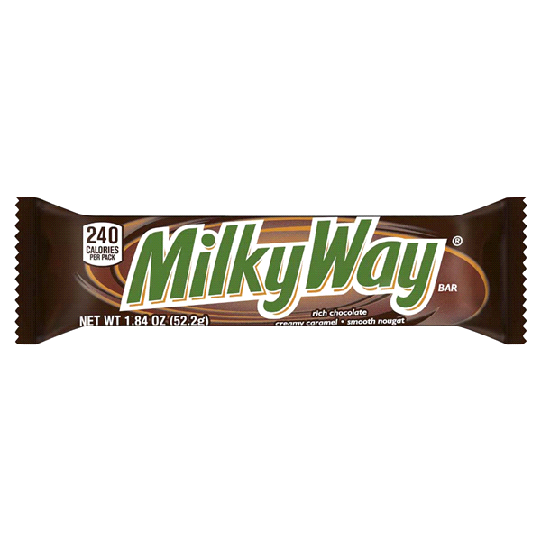 slide 1 of 1, Milky Way Chocolate Bar, 2 oz
